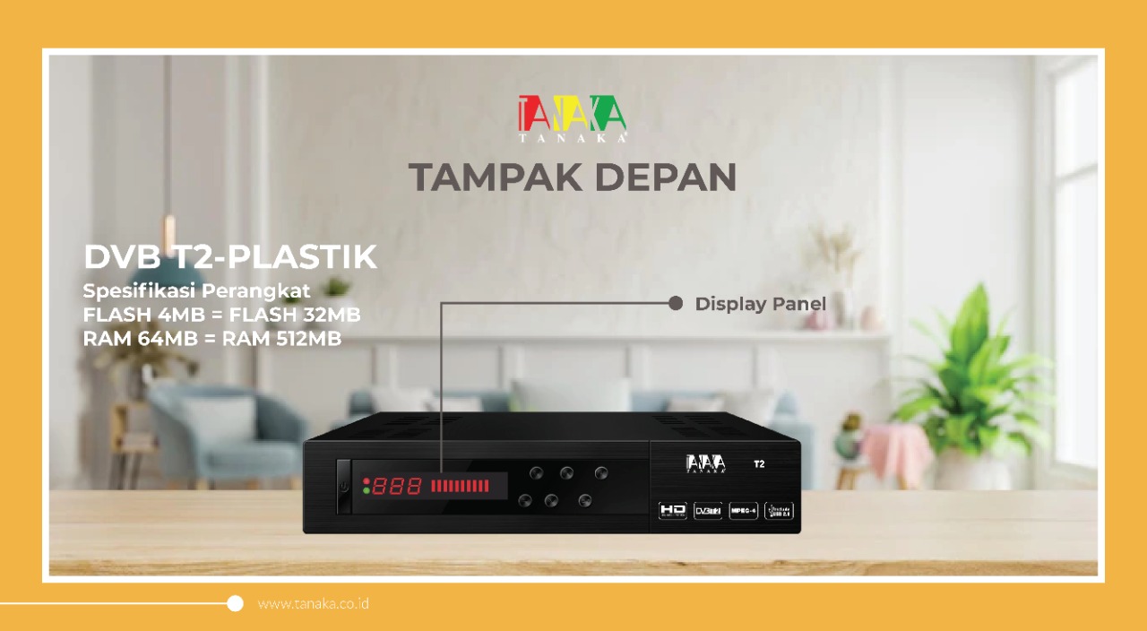 DVB T2 PLASTIK - TANAKA